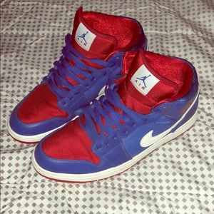 Red, white & blue Jordan Retro 1.